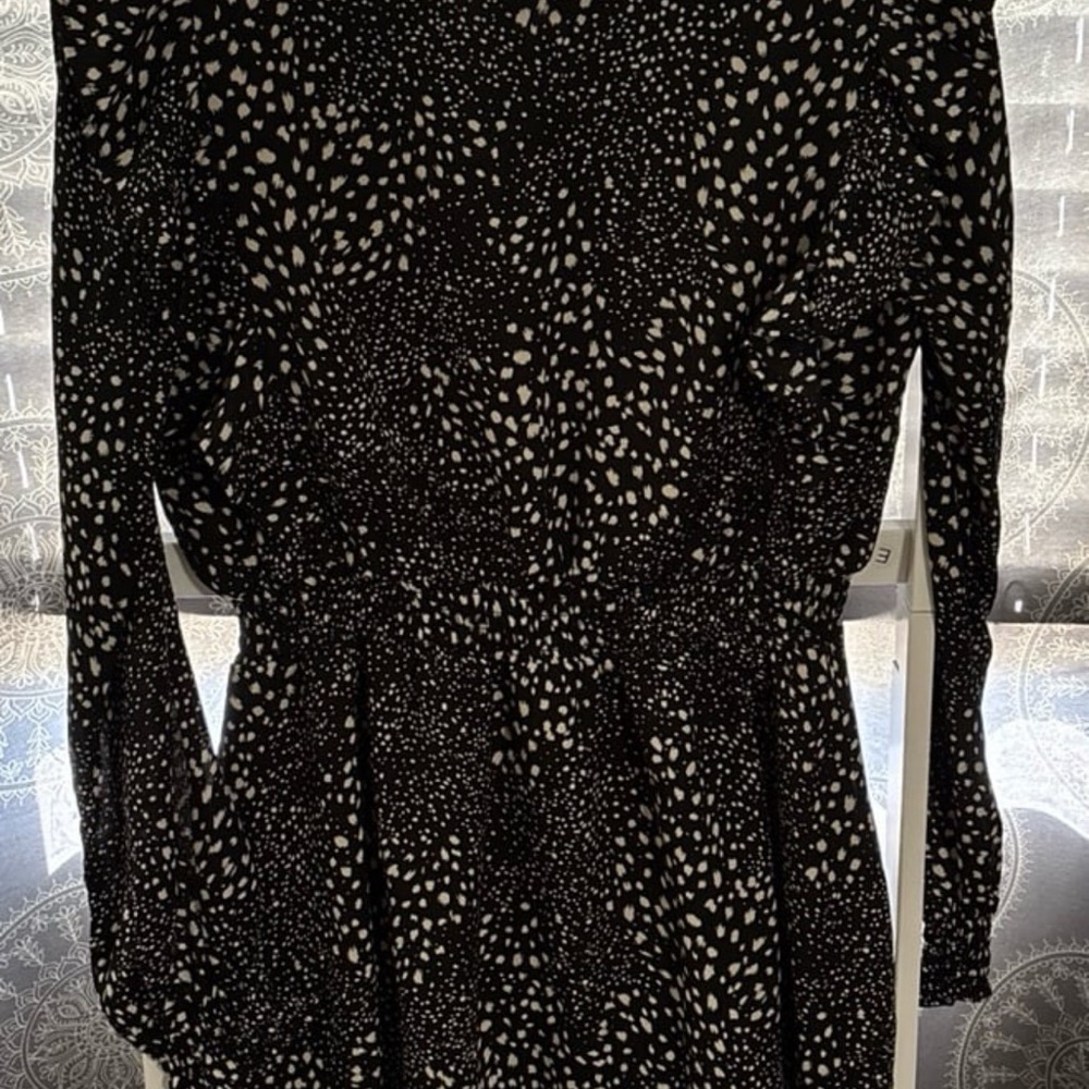 Women’s Black and White Dress